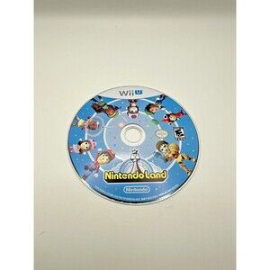 Nintendo Land (Nintendo Wii U, 2012) Disc Only *SAME DAY SHIPPING*